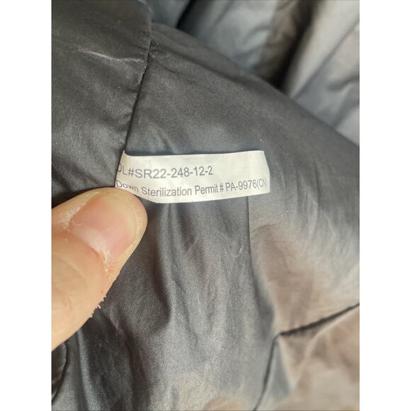 The North Face Metropolis Parka Coat Women's 1X Blk 600 Down Long Winter No Hood - Picture 16 of 16